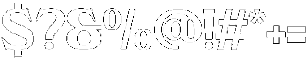 Strage Outline otf (400) Font OTHER CHARS