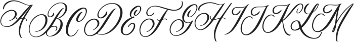 Straight Neckline-Regular otf (400) Font UPPERCASE