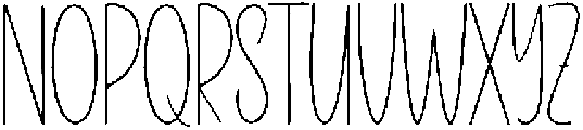 Straight Regular otf (400) Font UPPERCASE