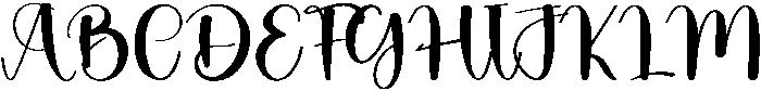 Straight Regular otf (400) Font UPPERCASE