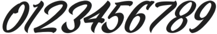 StraightAhead-Italic otf (400) Font OTHER CHARS