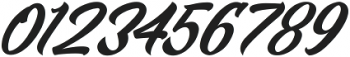 StraightAhead-Italic ttf (400) Font OTHER CHARS