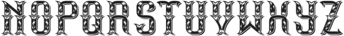 Strange Absinthe TexAndShadow otf (400) Font LOWERCASE