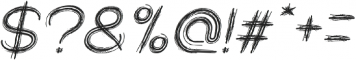 Straw Hat Italic otf (400) Font OTHER CHARS