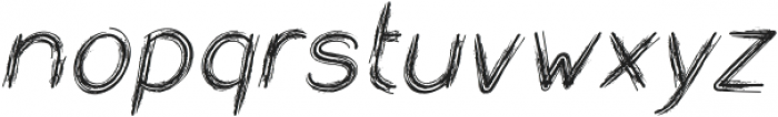 Straw Hat Italic otf (400) Font LOWERCASE