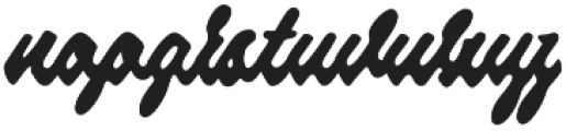 Strawberry Script otf (400) Font LOWERCASE