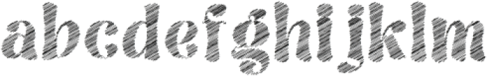 Streak Inside Regular ttf (400) Font LOWERCASE