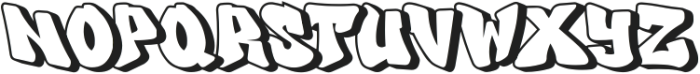 Street Breaker - Shadow otf (400) Font UPPERCASE