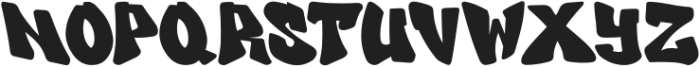 Street Breaker otf (400) Font LOWERCASE