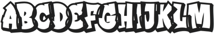 Street Drips Extrude otf (400) Font UPPERCASE