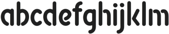 Street Gaze Regular otf (400) Font LOWERCASE