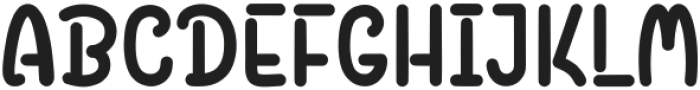 Street Gaze Regular ttf (400) Font UPPERCASE