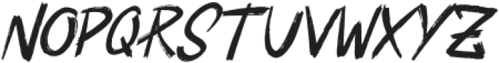 Street Scribe Italic otf (400) Font UPPERCASE