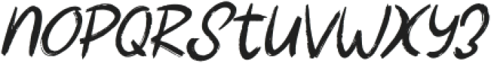 Street Scribe Italic otf (400) Font LOWERCASE