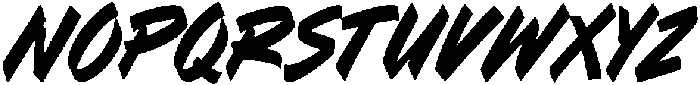 Street Stalker otf (400) Font LOWERCASE