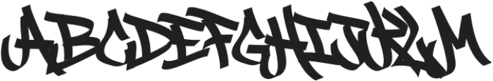 Street Tag Vol 3 Regular otf (400) Font UPPERCASE