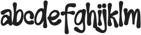 Strenght To Strenght Regular otf (400) Font LOWERCASE