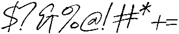 StreperChane otf (400) Font OTHER CHARS