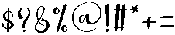 Stride Regular otf (400) Font OTHER CHARS