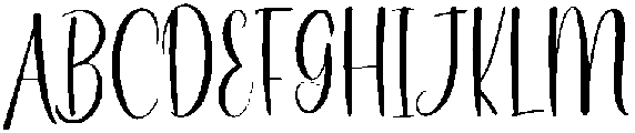 Stride Regular otf (400) Font UPPERCASE
