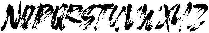 Strike Brush otf (400) Font UPPERCASE