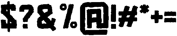 Strikeoff otf (400) Font OTHER CHARS