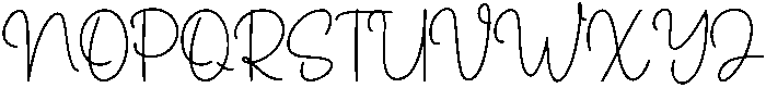 Strikeout Regular otf (400) Font UPPERCASE