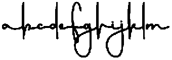 Strikeout Regular otf (400) Font LOWERCASE
