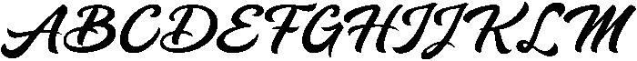 Strikeout otf (400) Font UPPERCASE