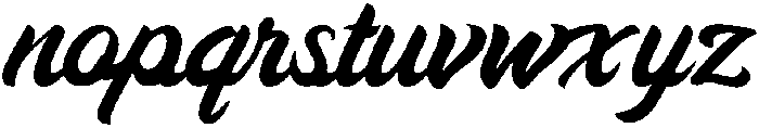 Strikeout otf (400) Font LOWERCASE