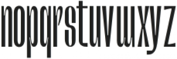 StriktusV2-Regular otf (400) Font LOWERCASE