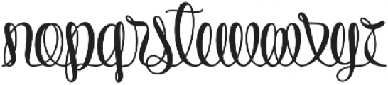 String Lines otf (400) Font LOWERCASE