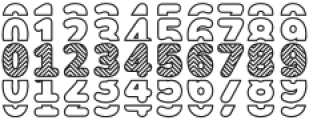 Stripe Regular otf (400) Font OTHER CHARS