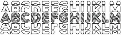 Stripe Regular otf (400) Font LOWERCASE