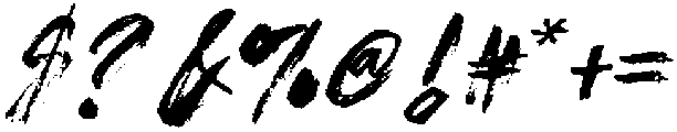 Stroke Brush otf (400) Font OTHER CHARS
