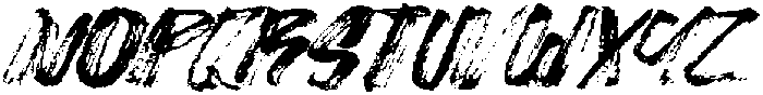 Stroke Brush otf (400) Font UPPERCASE