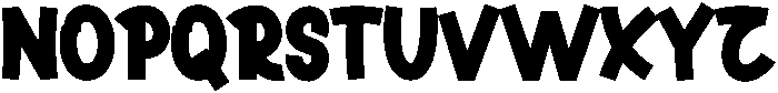 Stronger Regular otf (400) Font LOWERCASE