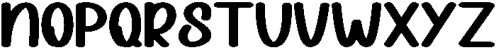 Stronger Regular otf (400) Font LOWERCASE