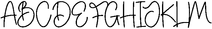 Stronger Regular otf (400) Font UPPERCASE