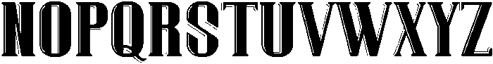 Stronger Regular otf (400) Font UPPERCASE