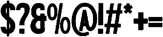 Stronger Thinker Bold otf (100) Font OTHER CHARS