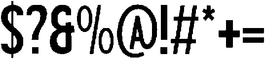 Stronger Thinker Light otf (100) Font OTHER CHARS