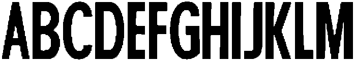Stronger Thinker otf (100) Font UPPERCASE