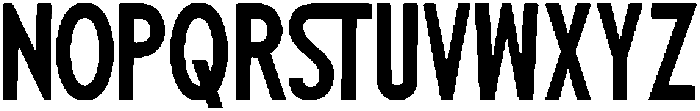 Stronger Thinker otf (100) Font LOWERCASE