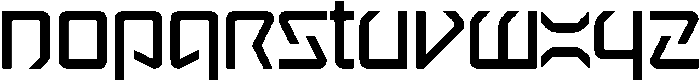 Structura Regular otf (400) Font UPPERCASE