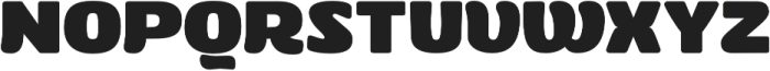 Stubby UltraBold otf (700) Font UPPERCASE