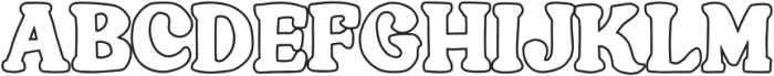 Stubchen Hugoblins Outline otf (400) Font UPPERCASE