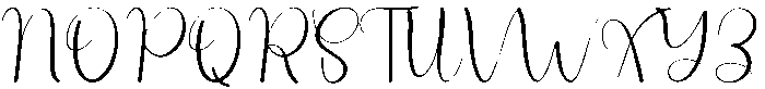 Student Handwriting Regular otf (400) Font UPPERCASE