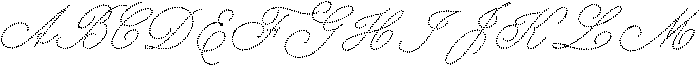 Studio Nomad Dot Taper PeachCreme Regular otf (400) Font UPPERCASE