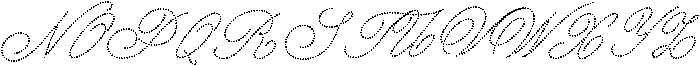 Studio Nomad Dot Taper PeachCreme Regular otf (400) Font UPPERCASE